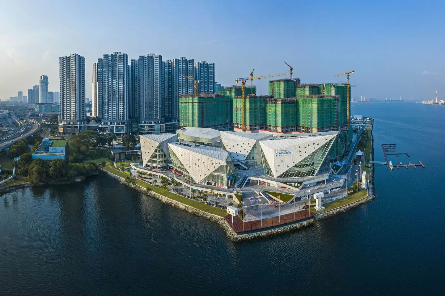R&F Princess Cove city view near the marina in Johor Bahru